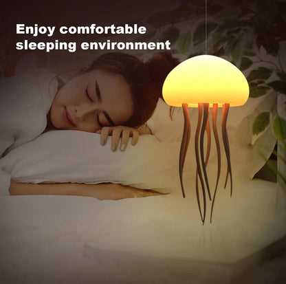 Ocean Glow™ Jellyfish Lamp – RGB Rechargeable Night Light